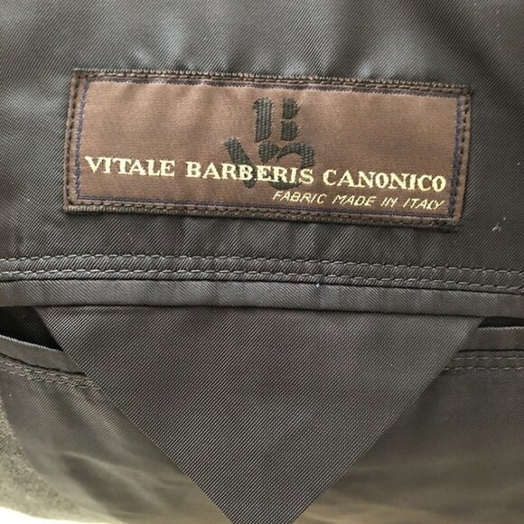 46R Brooks Brothers Gray Golden Fleece Wool Blazer Full Canvas Fitzgerald Jacket - Picture 6 of 11